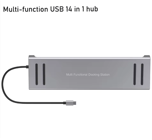 14 - in - 1 USB - C Docking Station © - Zambeel