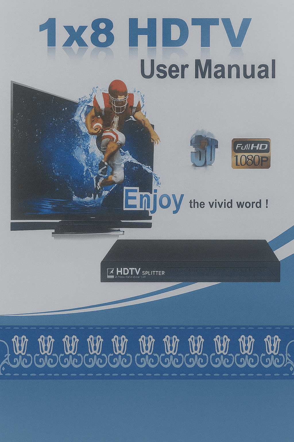 1x8 HDTV Splitter - Zambeel