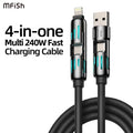 4 - in - 1 Multi USB Charging Cable - Zambeel