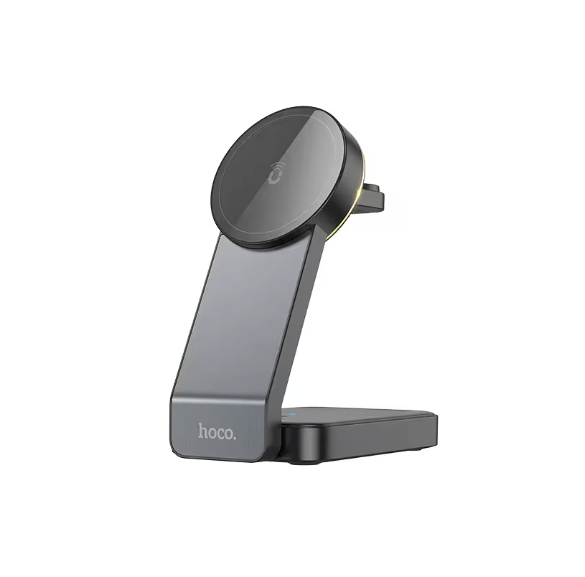 Hoco - 3 - in - 1 Magnetic Wireless Charger (CQ3) - Zambeel