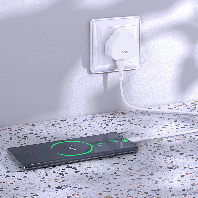 Hoco - Grandiose Dual Port Charger (C90B) - Zambeel